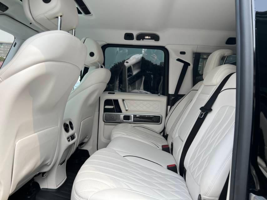 二手奔驰 奔驰G级 黑色/白色 2019款 改款 G 500