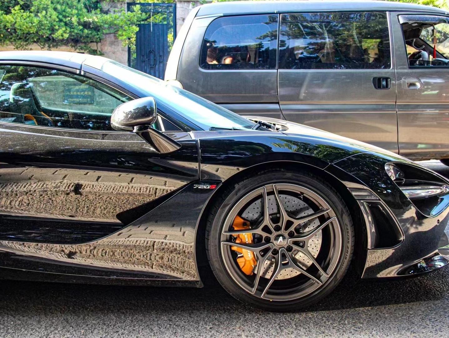 二手迈凯伦 720S 黑色/黑色 2019款 4.0T Spider P版