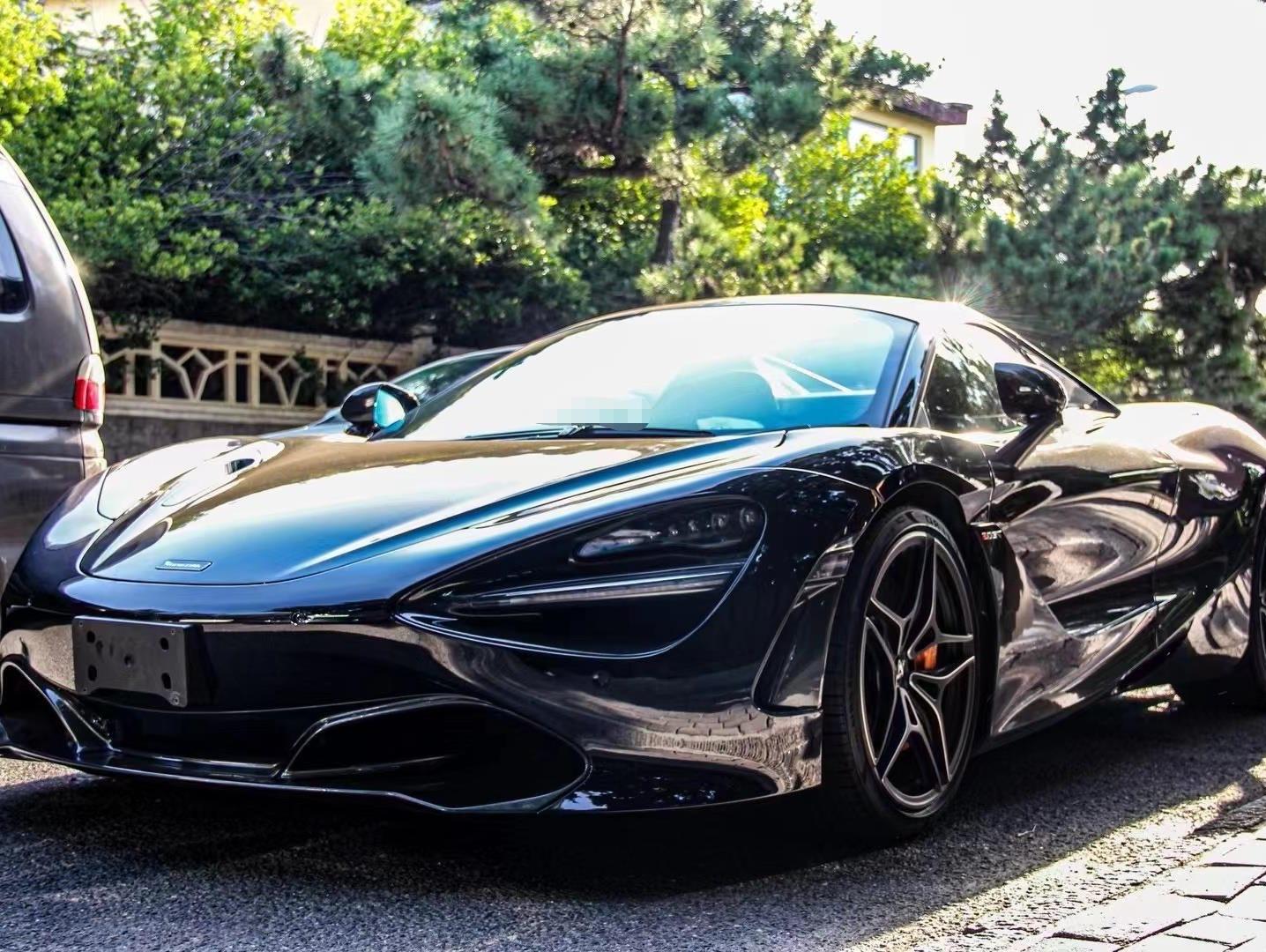 二手迈凯伦 720S 黑色/黑色 2019款 4.0T Spider P版