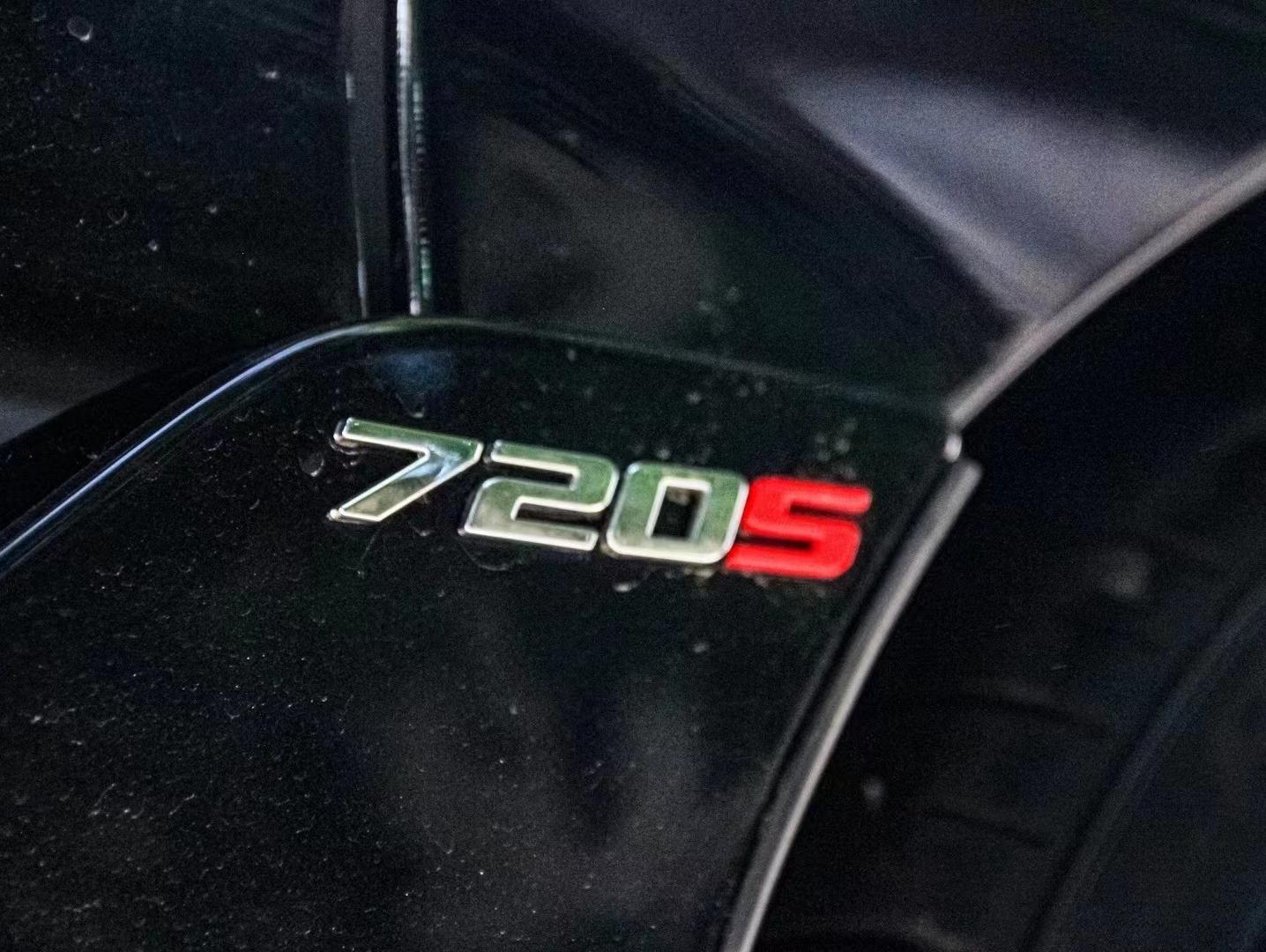 二手迈凯伦 720S 黑色/黑色 2019款 4.0T Spider P版