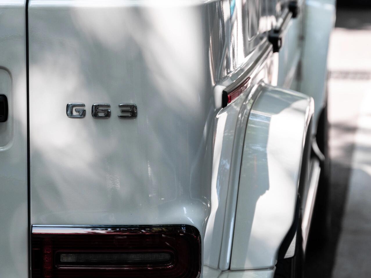 二手奔驰 G级AMG 钻石白/巧克力棕 2021款 AMG G63