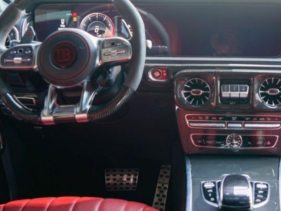 二手奔驰 奔驰G级 黑色/红色 2019款 改款 G 500