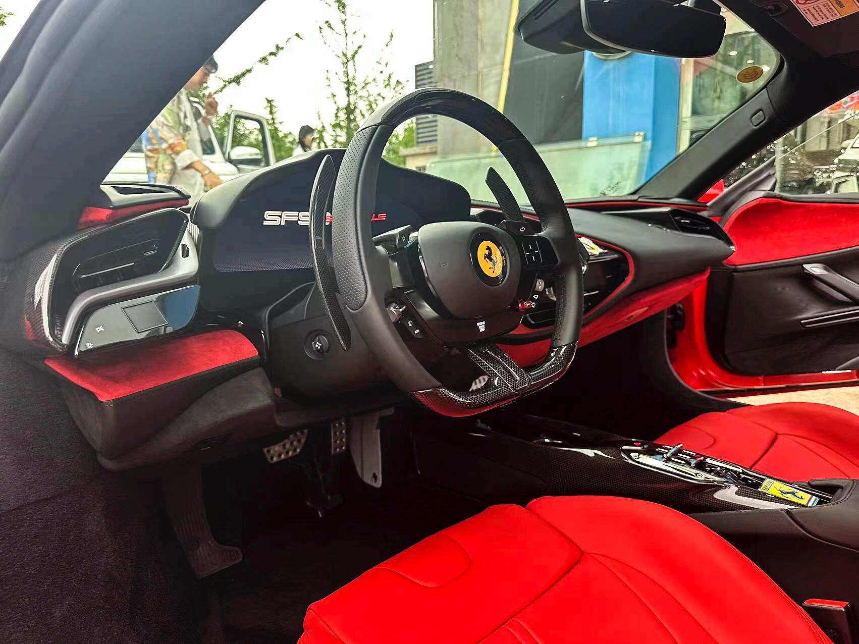 二手法拉利 SF90 红色/红色 2020款 3.9T V8 Stradale