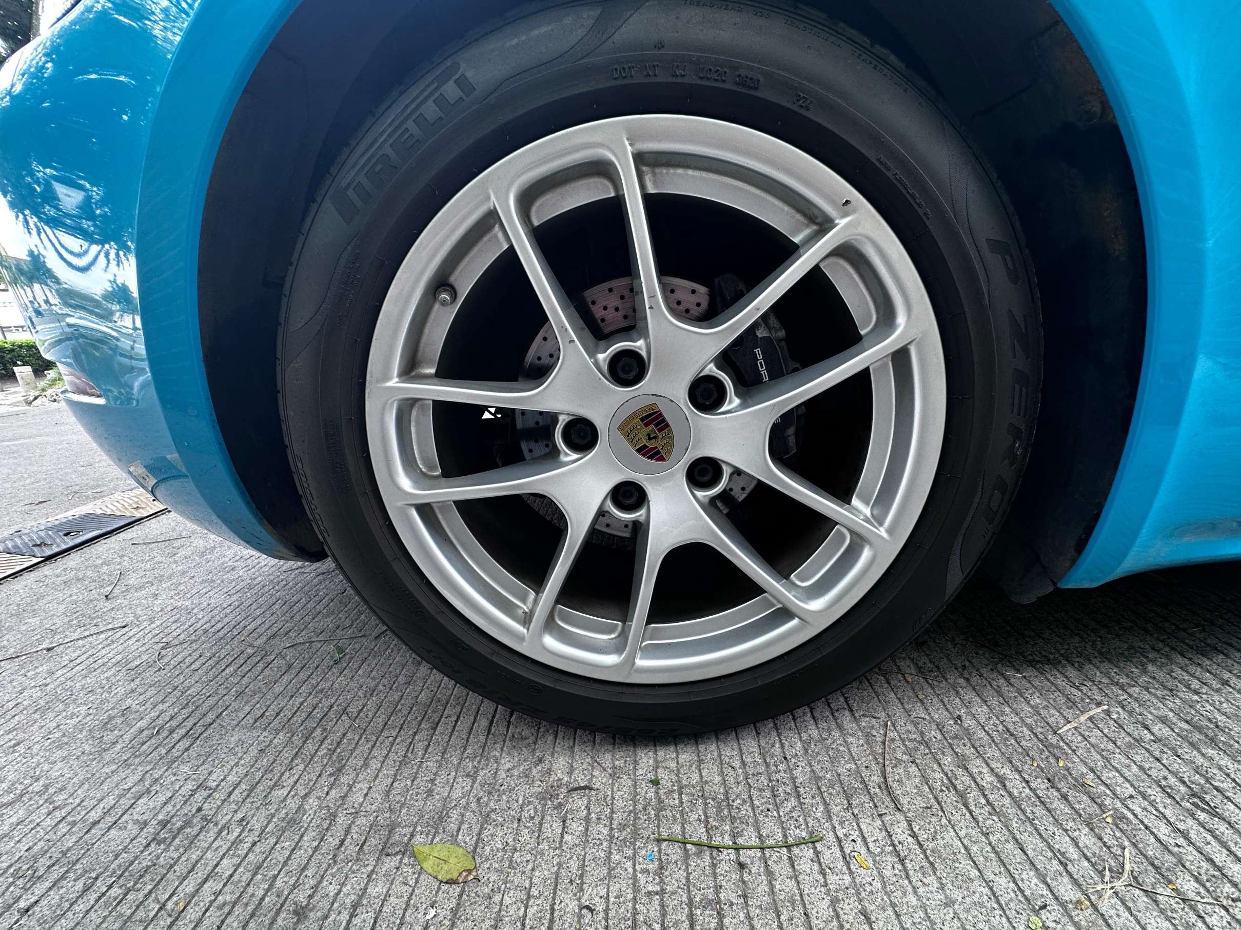 二手保时捷 718 迈阿密蓝/黑色 2016款 Cayman 2.0T