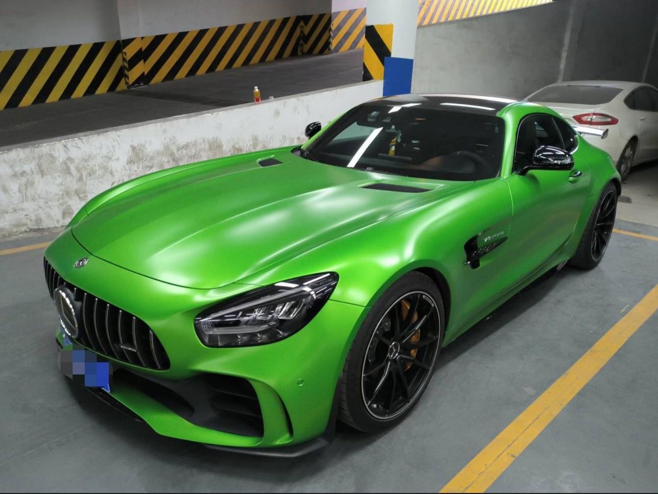 二手奔驰 AMG GT 哑光绿/黑色 2019款 GT R 