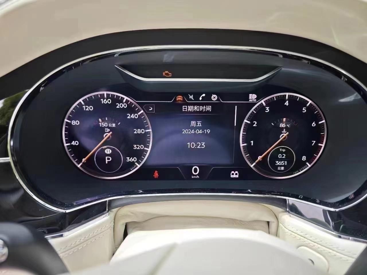 二手宾利 欧陆GT 冰川白/亚麻白 2023款 V8 S