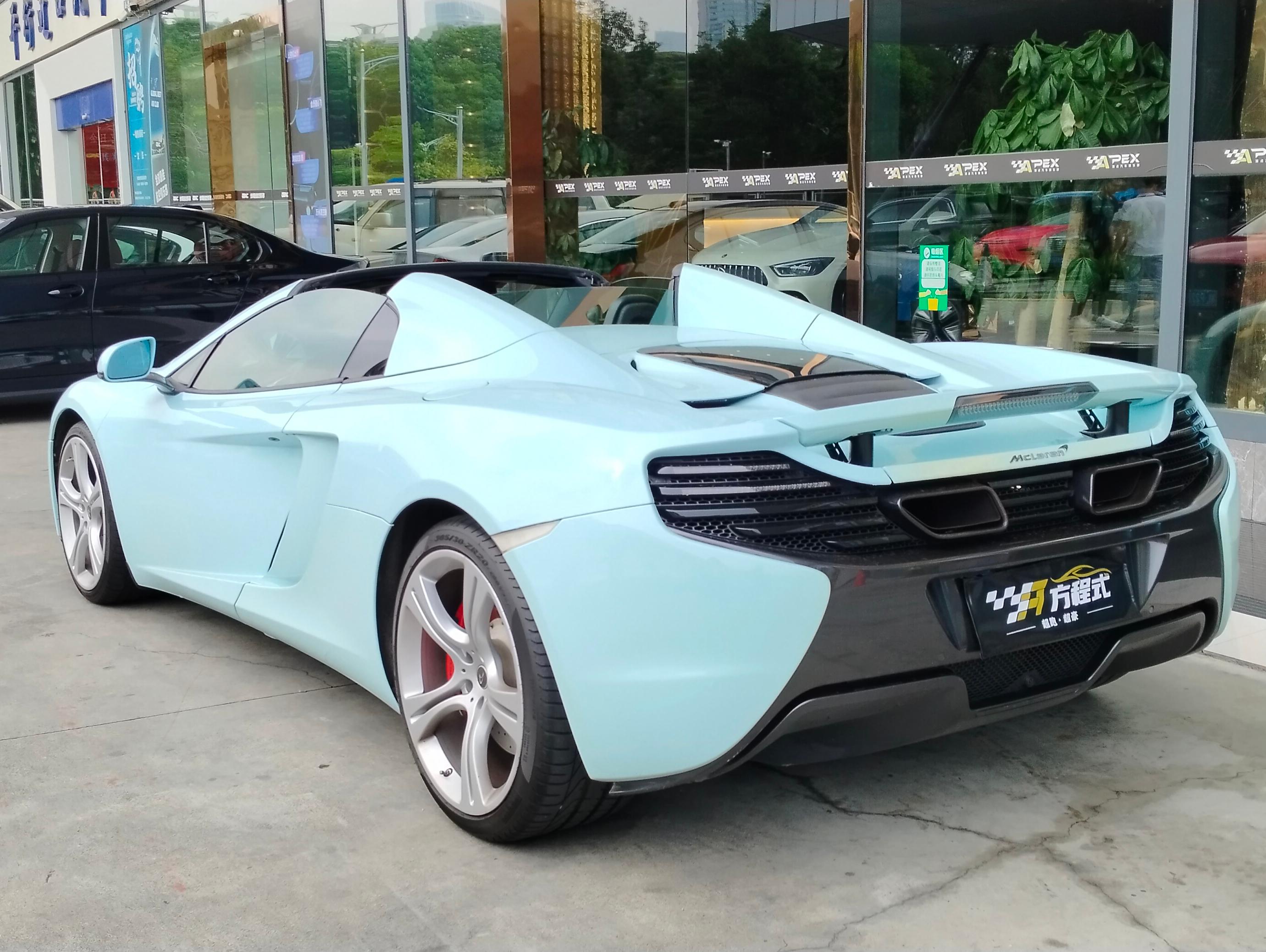 二手迈凯伦 625C 蓝色/黑色 2015款 3.8T Spider