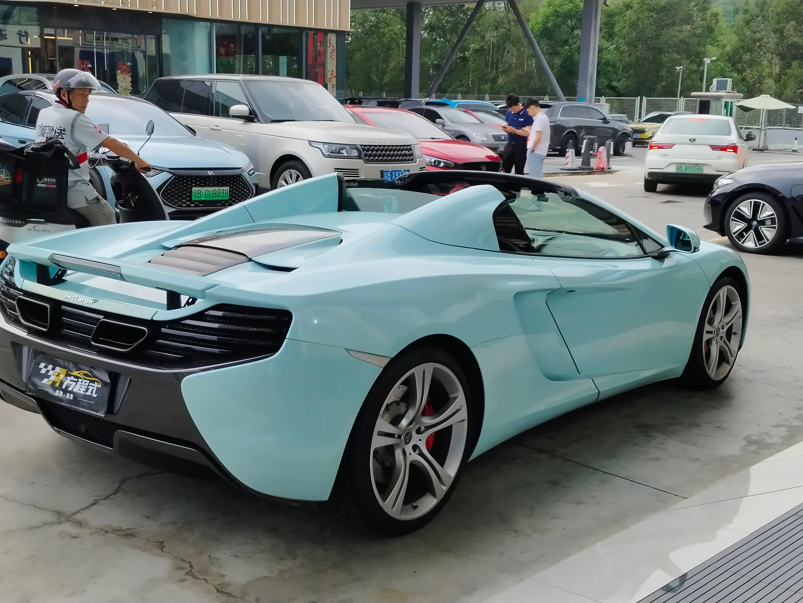 二手迈凯伦 625C 蓝色/黑色 2015款 3.8T Spider