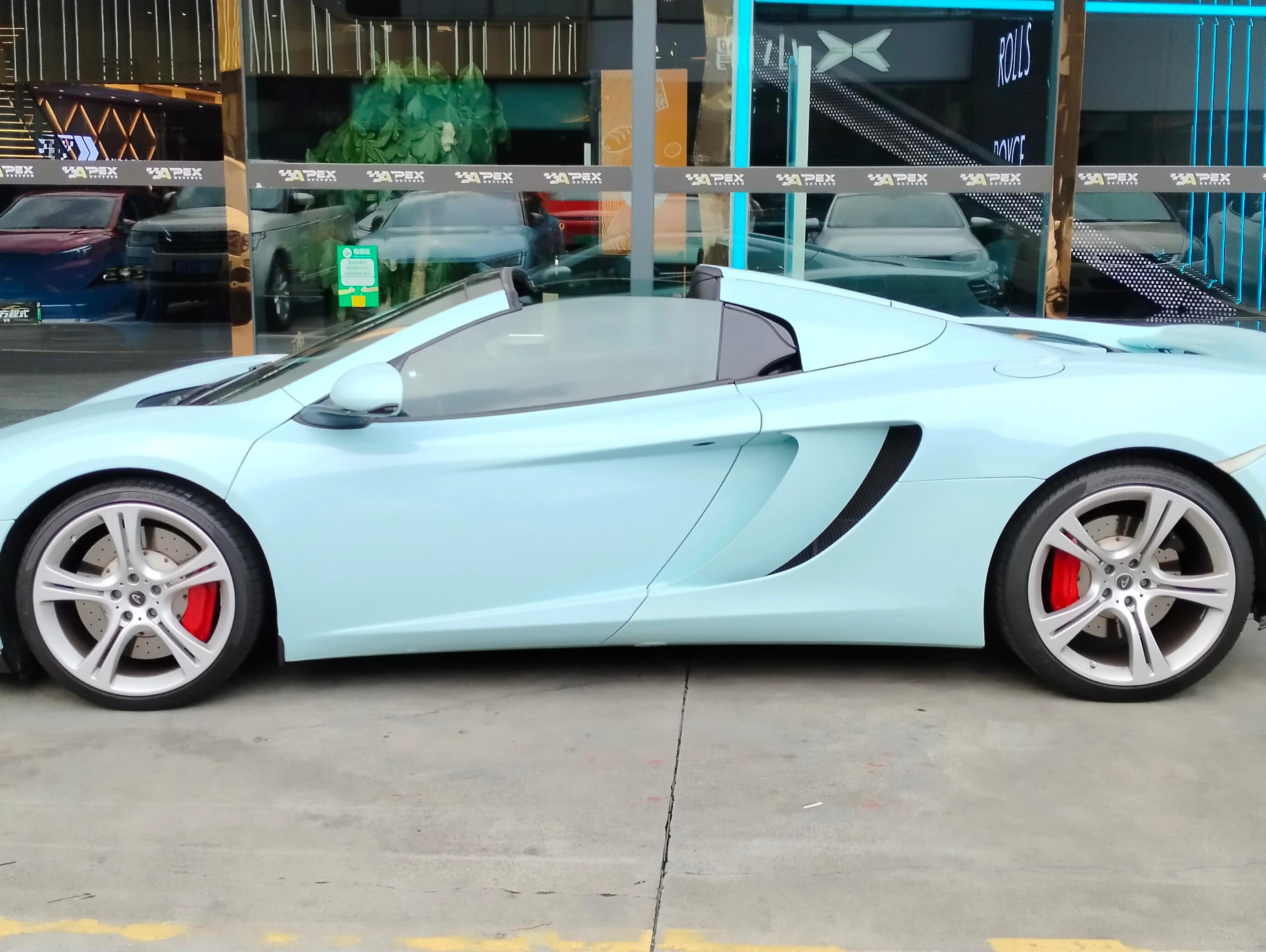 二手迈凯伦 625C 蓝色/黑色 2015款 3.8T Spider