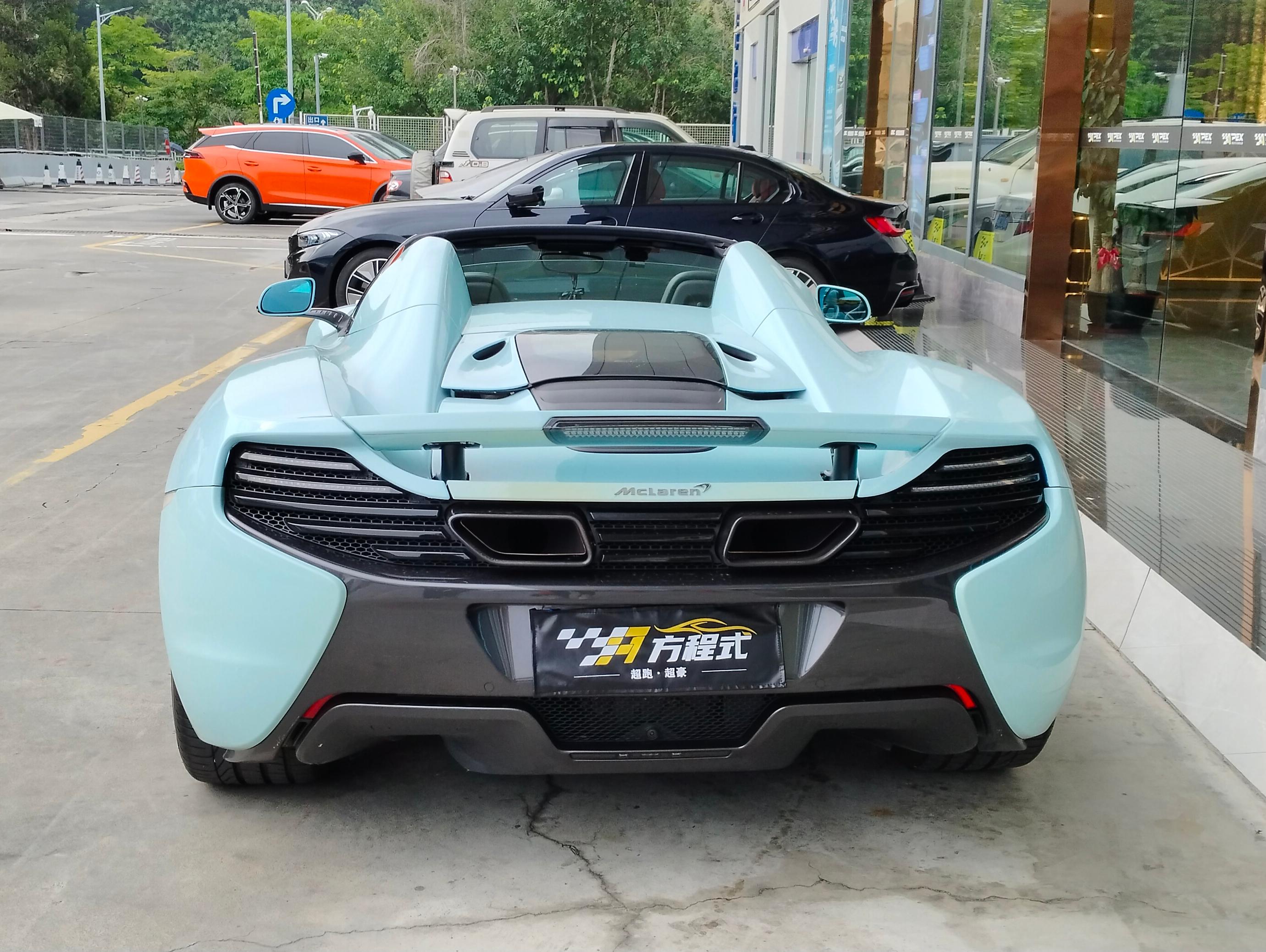 二手迈凯伦 625C 蓝色/黑色 2015款 3.8T Spider