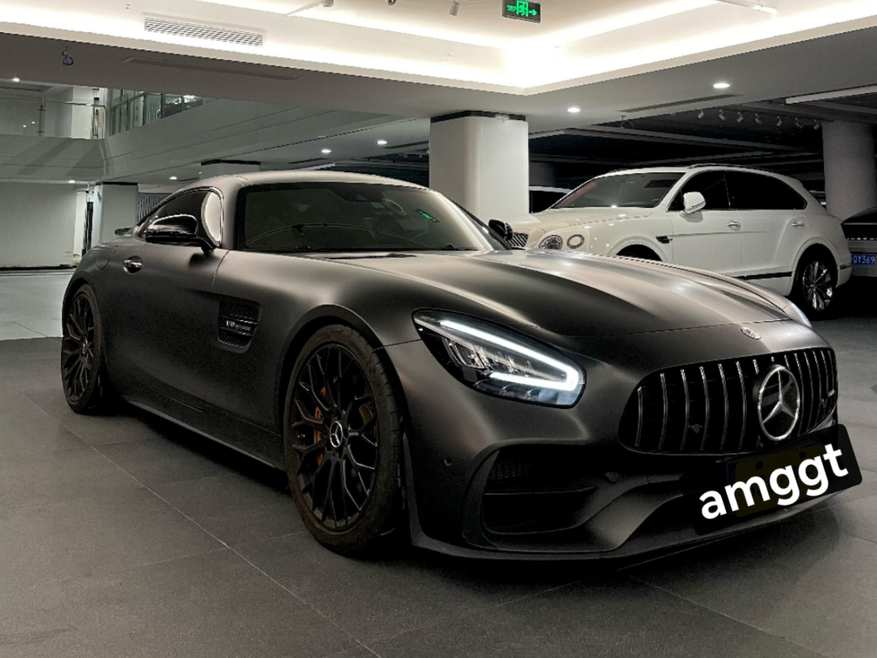 二手奔驰 AMG GT 黑色/黑色 2021款 暗夜特别版