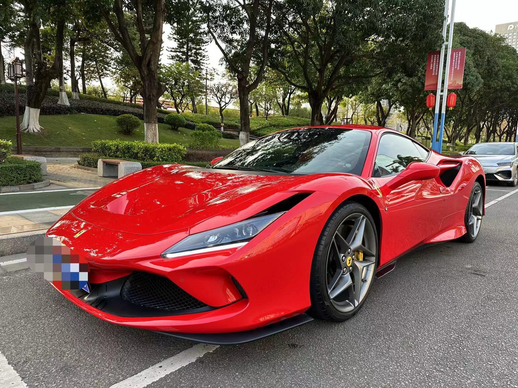 二手法拉利 F8 红色/胭脂红 2019款 Tributo 3.9T V8