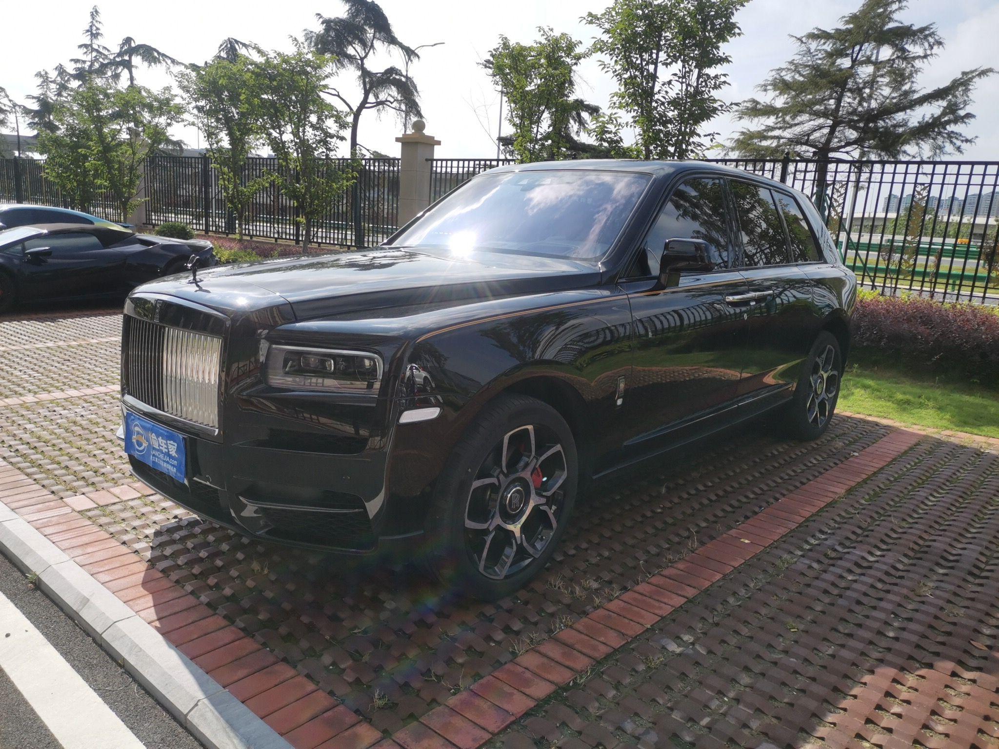 二手劳斯莱斯 库里南 钻石黑/爱马仕橙 2023款 Black Badge