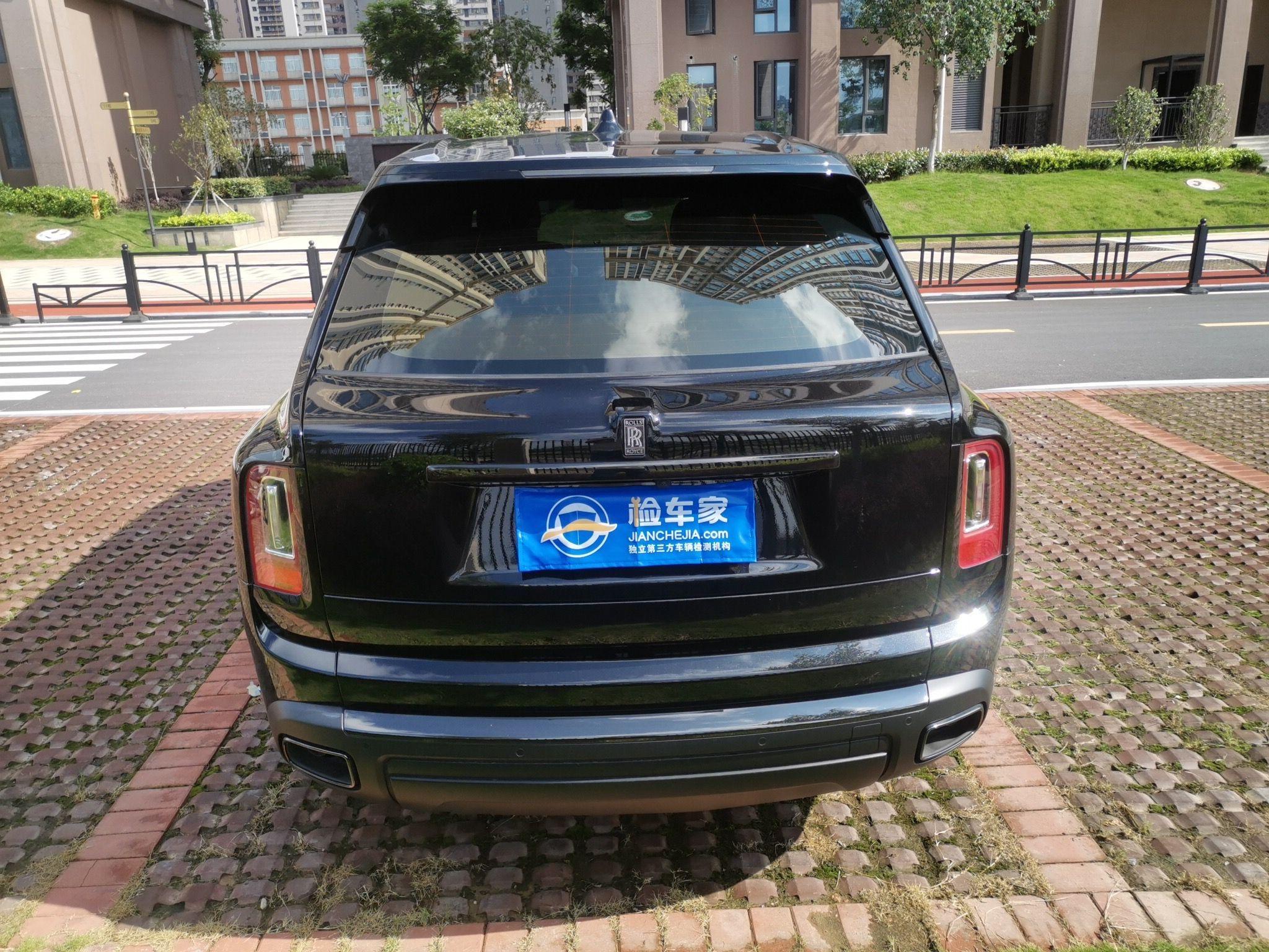 二手劳斯莱斯 库里南 钻石黑/爱马仕橙 2023款 Black Badge