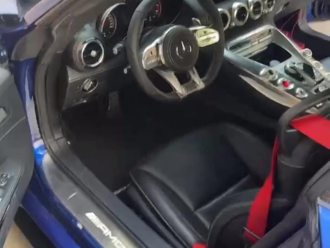 二手奔驰 AMG GT 蓝色/黑色 2015款 GT S