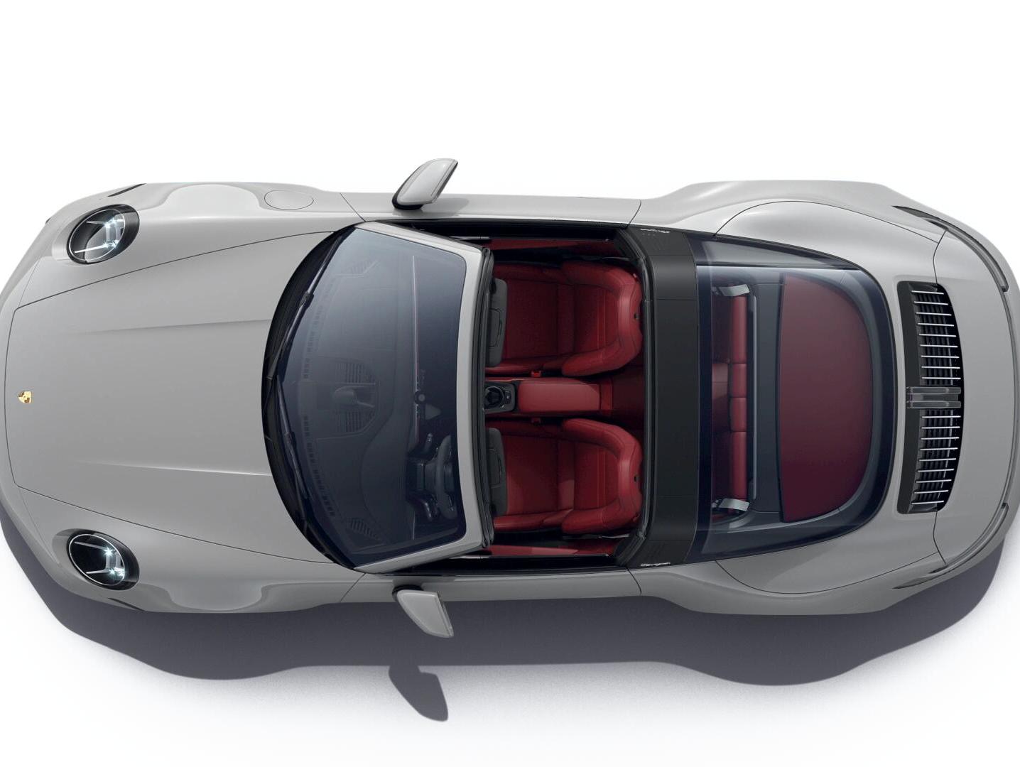 二手保时捷 911 雅灰/波尔多红 2022款 Targa 4 3.0T