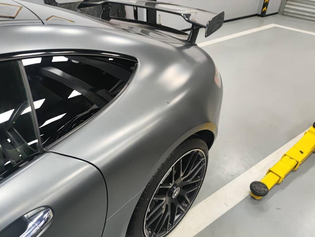 二手奔驰 AMG GT 银灰色/白色 2017款