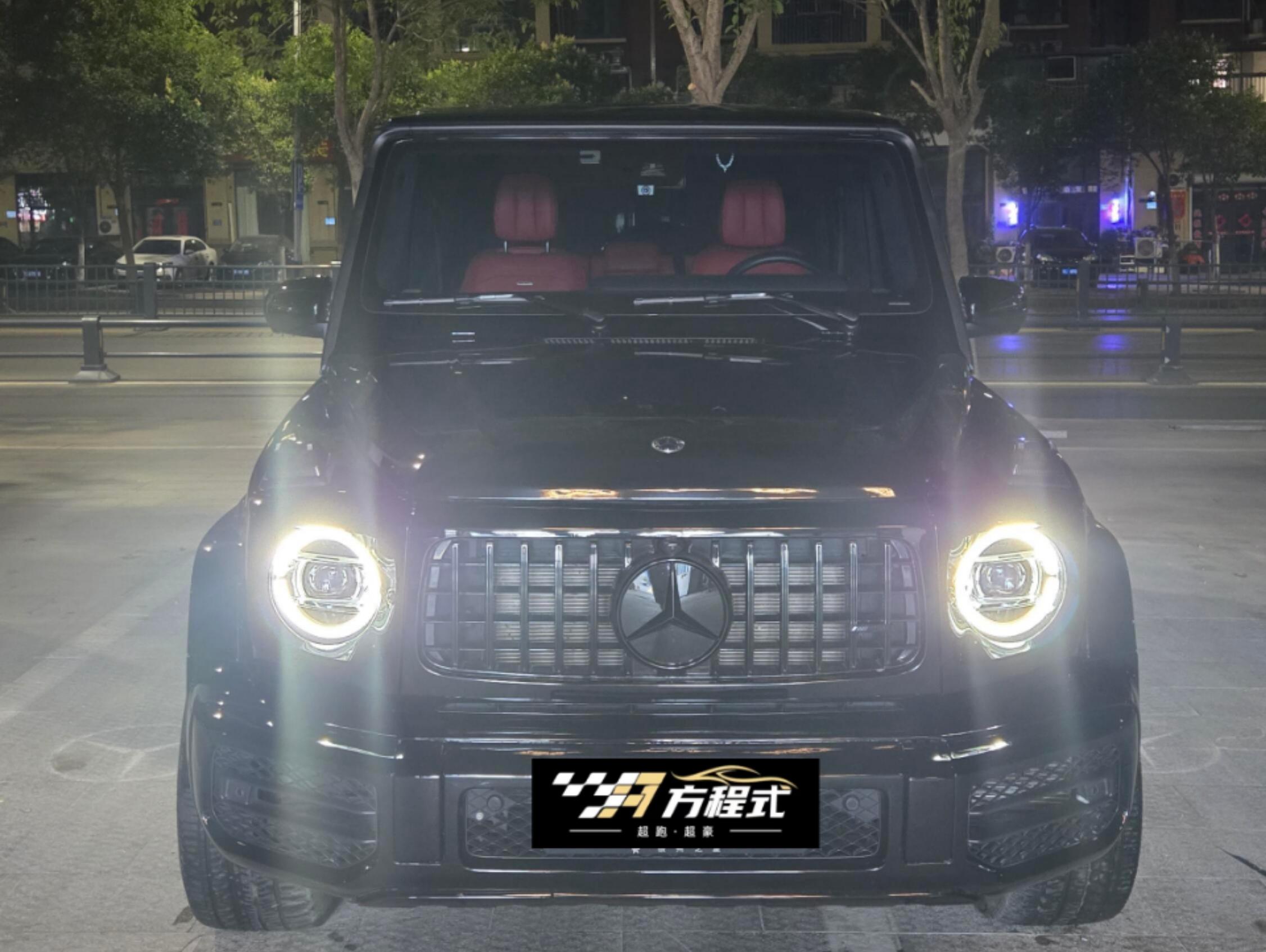 二手奔驰 奔驰G级 黑色/红色 2022款 G 500