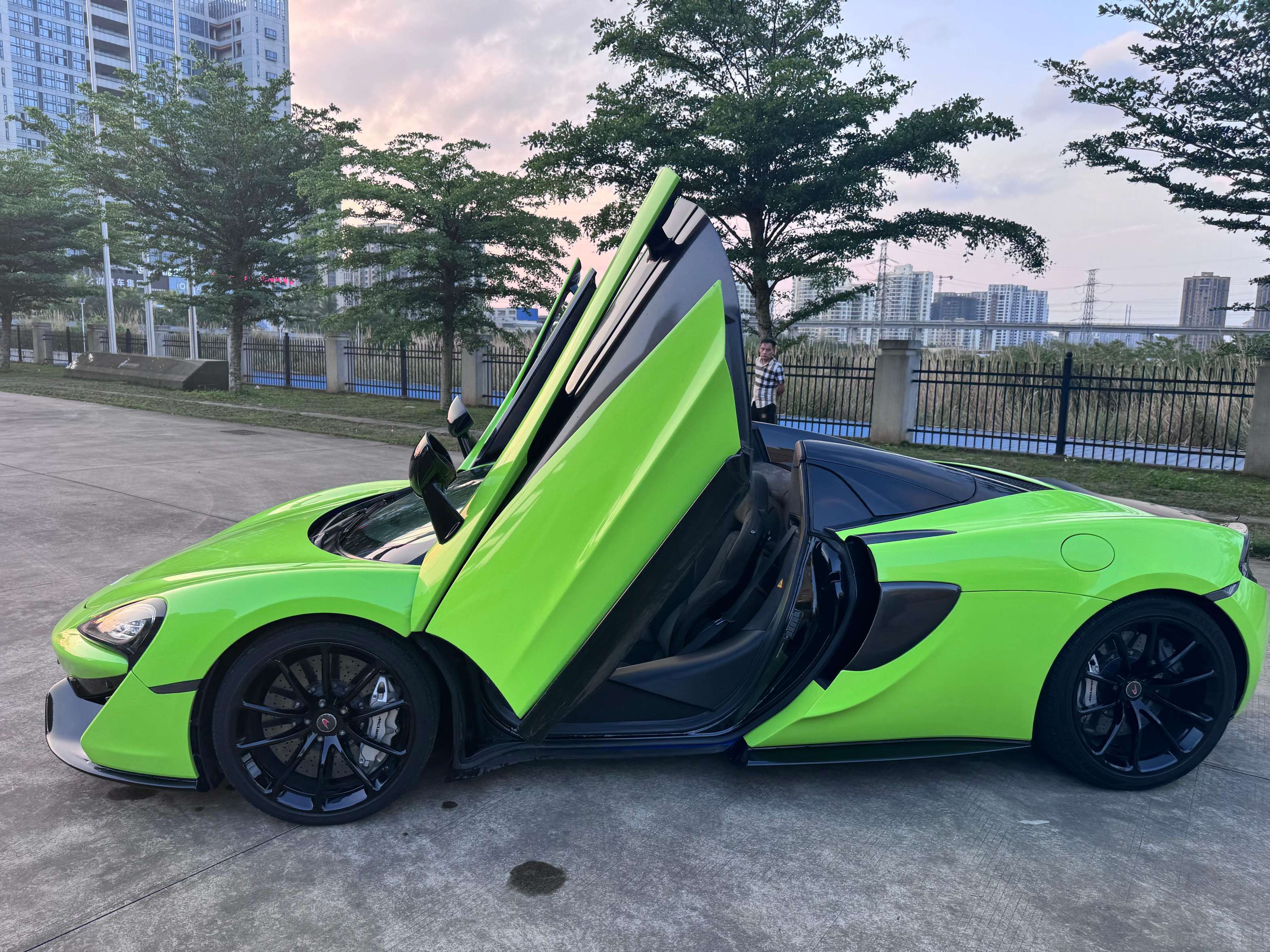 二手迈凯伦 570S 绿色/灰色 2019款 570S 3.8T Spider