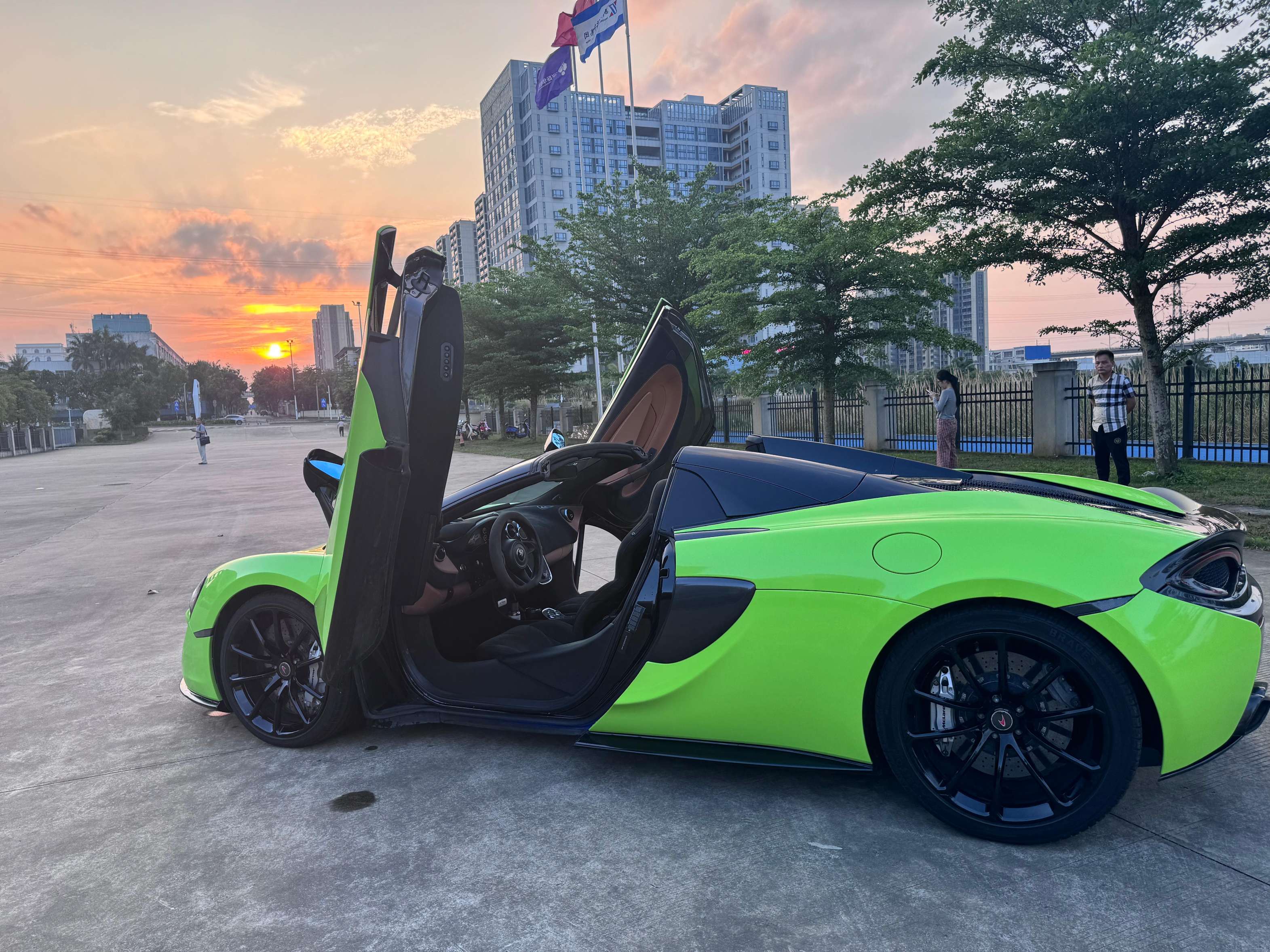 二手迈凯伦 570S 绿色/灰色 2019款 570S 3.8T Spider