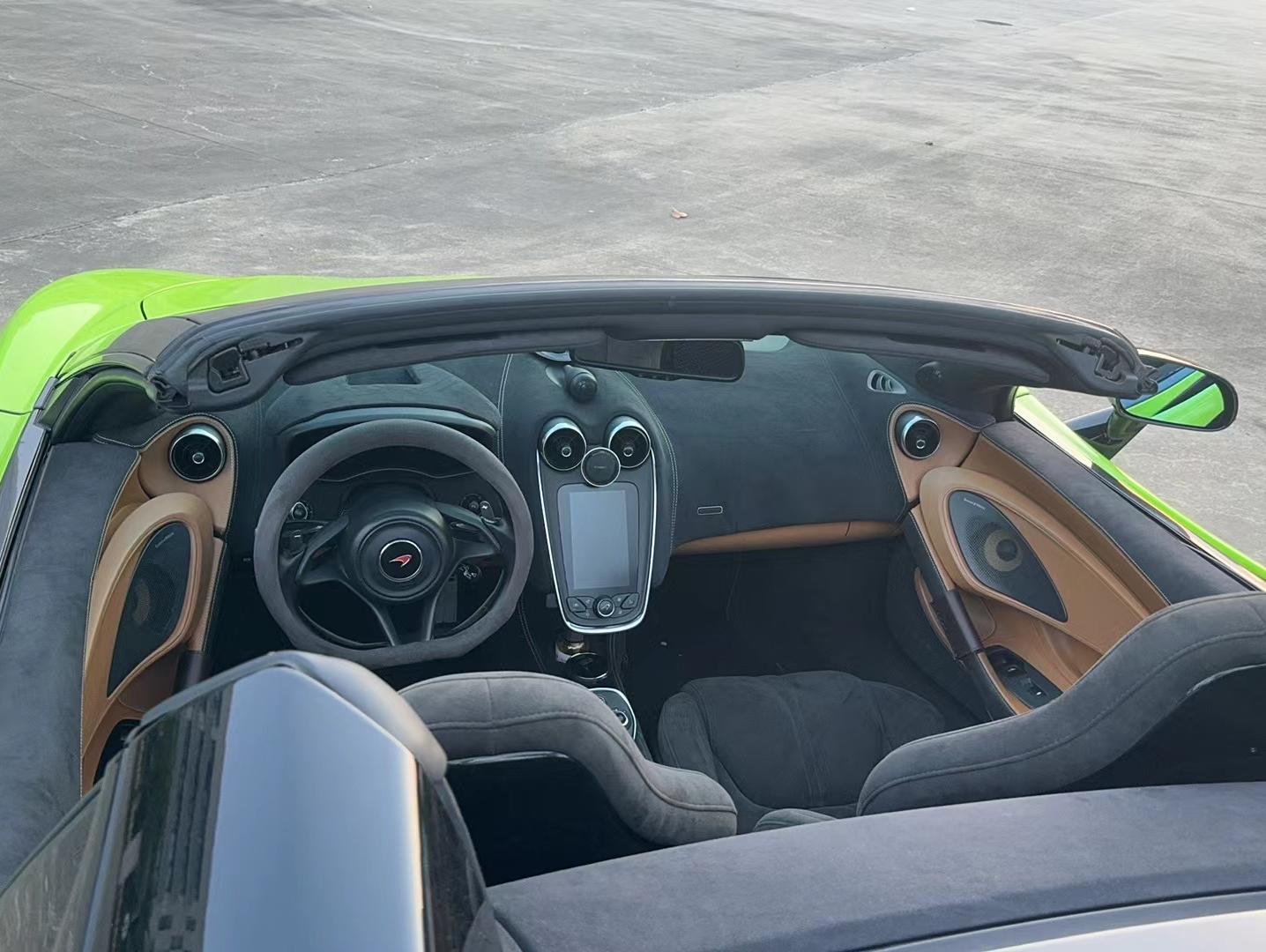 二手迈凯伦 570S 绿色/灰色 2019款 570S 3.8T Spider