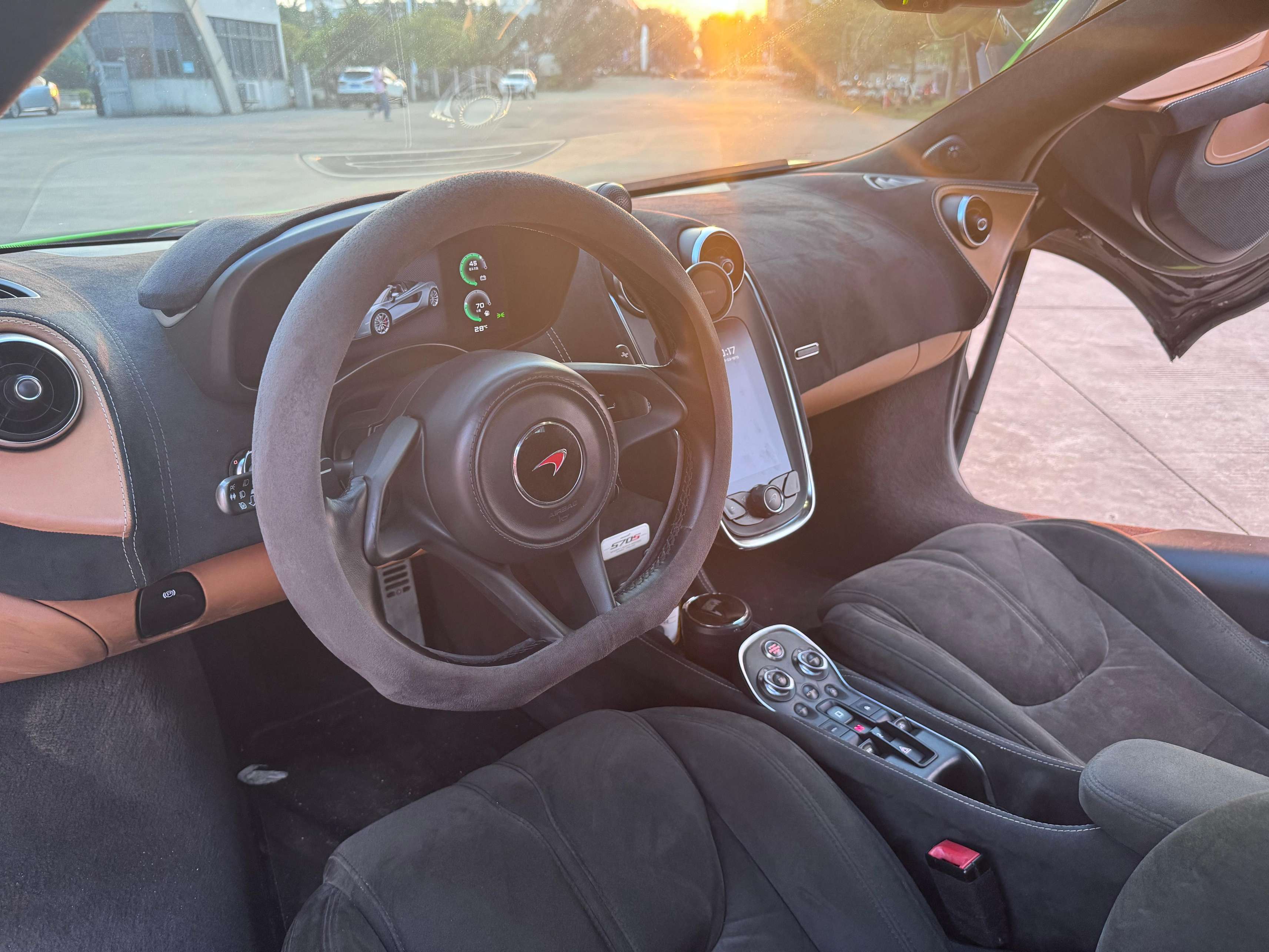 二手迈凯伦 570S 绿色/灰色 2019款 570S 3.8T Spider