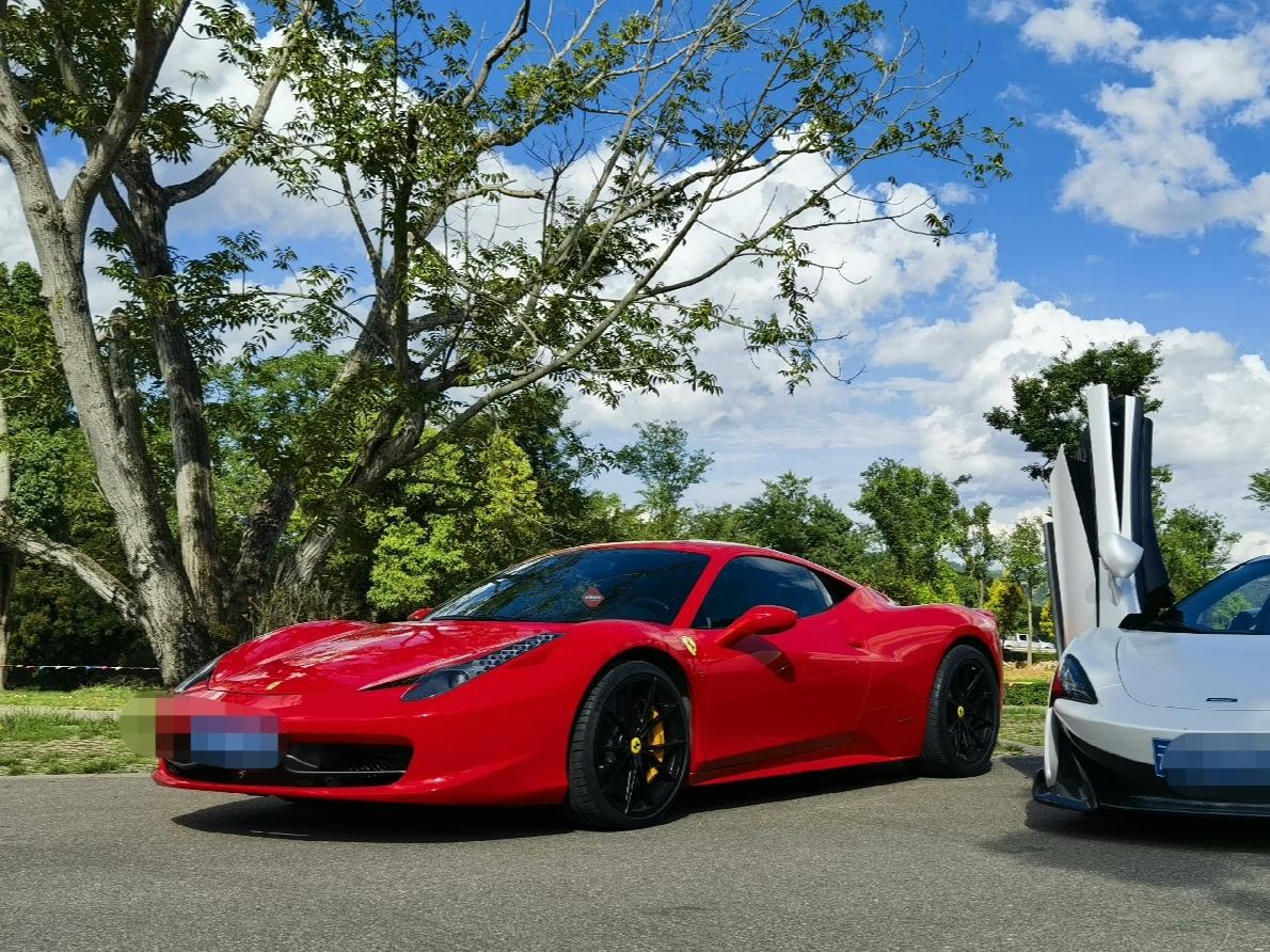 二手法拉利 458 红色/黑色 2011款 4.5L Italia