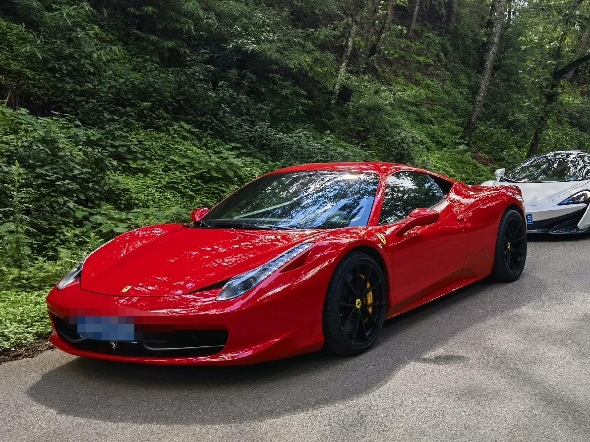 二手法拉利 458 红色/黑色 2011款 4.5L Italia