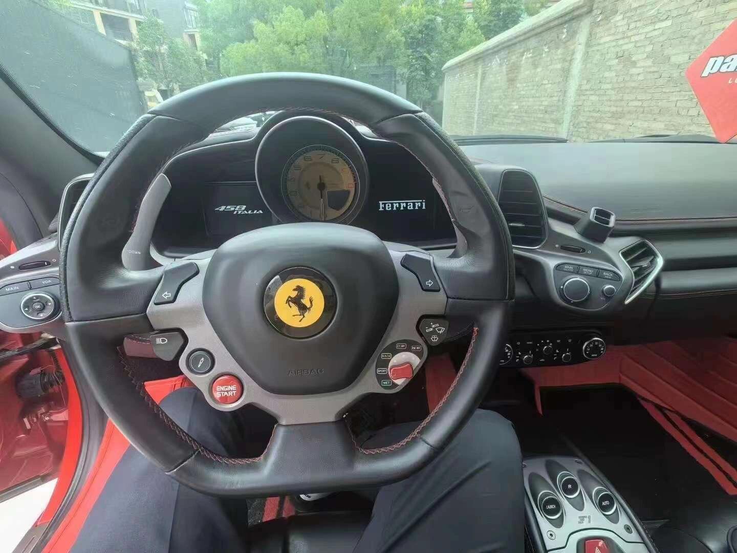 二手法拉利 458 红色/黑色 2011款 4.5L Italia