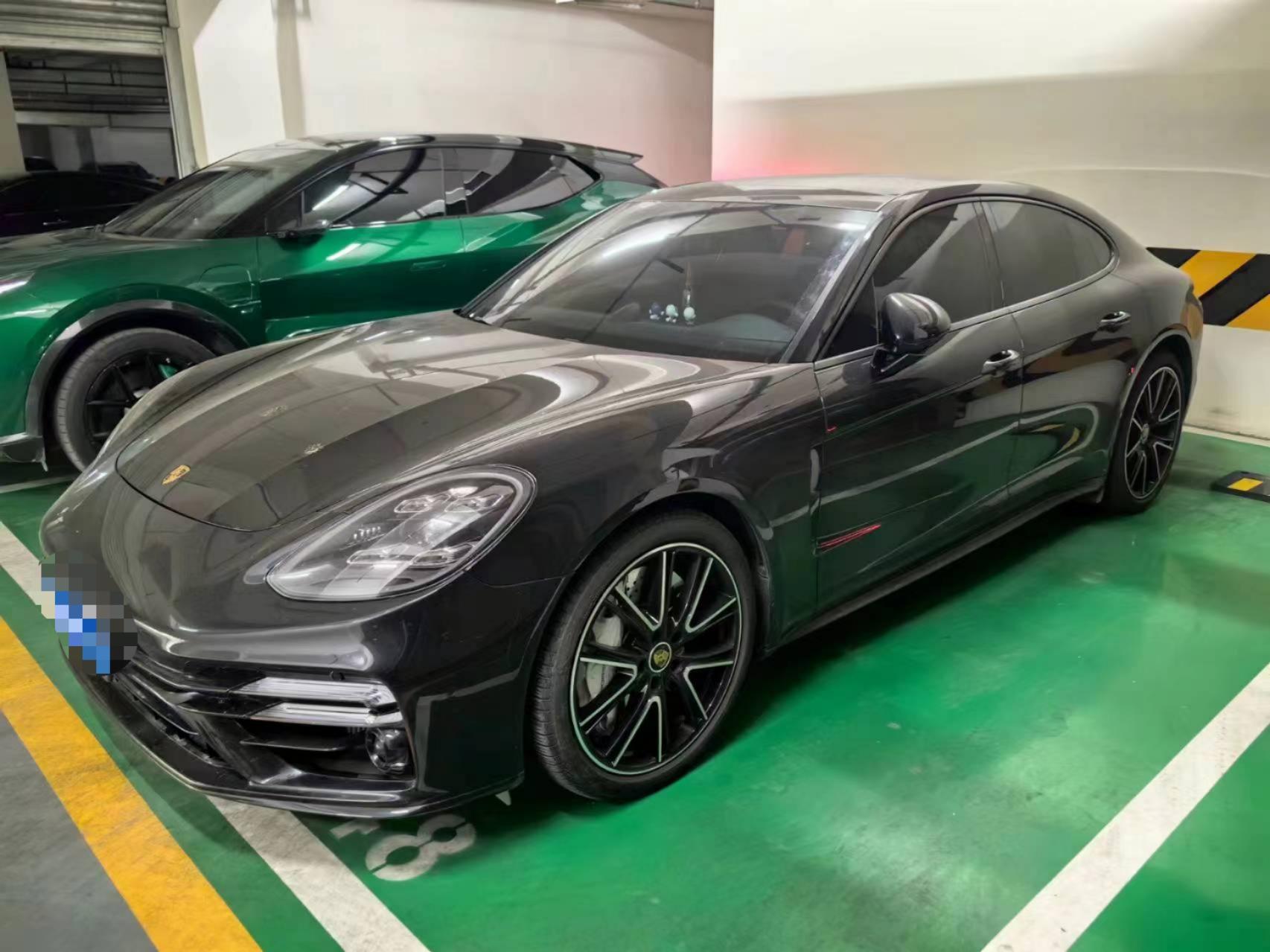 二手保时捷 Panamera 黑色/红色 2022款 2.9T
