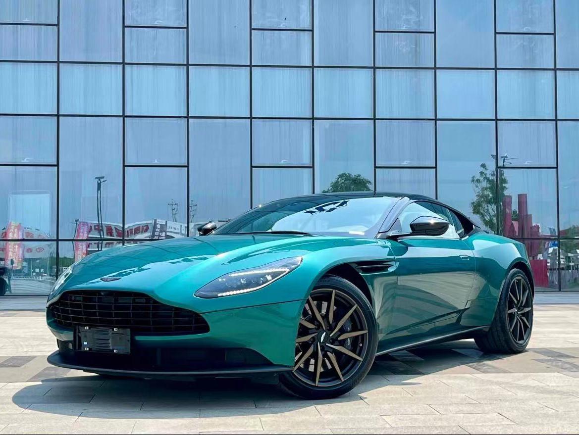 二手阿斯顿·马丁 DB11 绿色/棕色 2022款 4.0T V8 Coupe