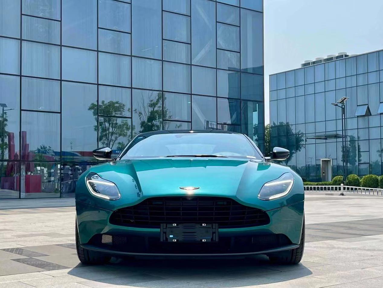 二手阿斯顿·马丁 DB11 绿色/棕色 2022款 4.0T V8 Coupe