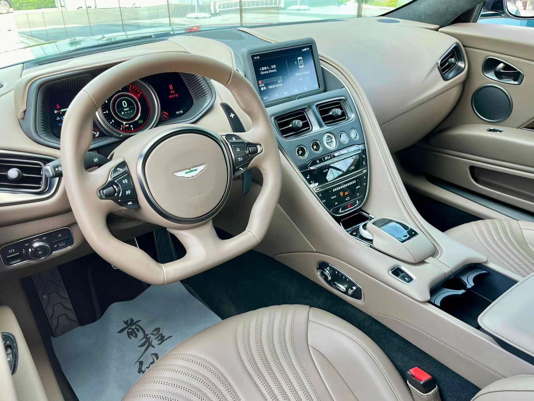 二手阿斯顿·马丁 DB11 绿色/棕色 2022款 4.0T V8 Coupe