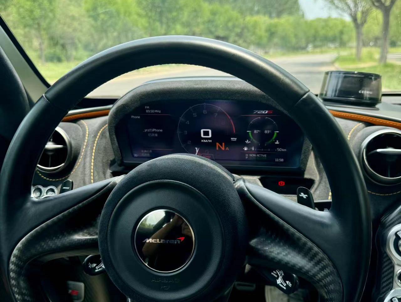 二手迈凯伦 720S 灰色/黑色 2019款 4.0T Coupe