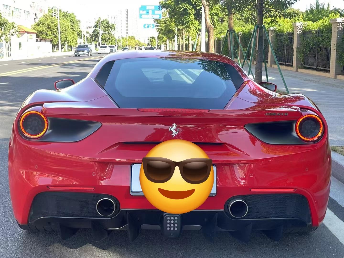 二手法拉利 488 红色/红色 2015款 488 GTB