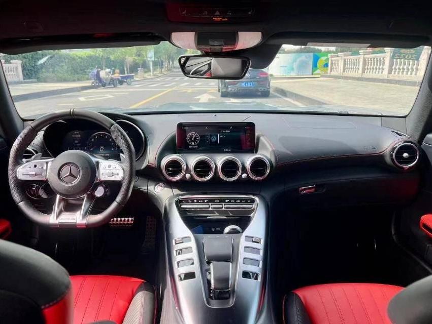 二手奔驰 AMG GT 银色/红色 2019款
