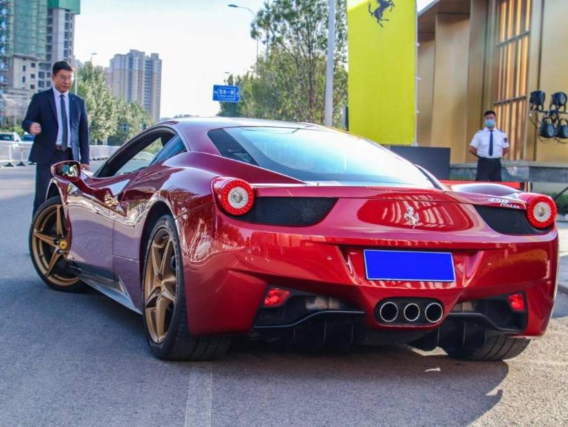 二手法拉利 458 红色/黑色 2012款 4.5L Italia 中国限量版