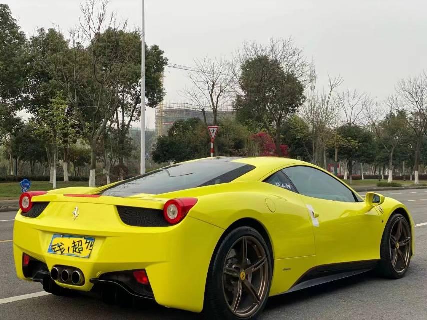 二手法拉利 458 红色/黑色 2012款 4.5L Italia 中国限量版