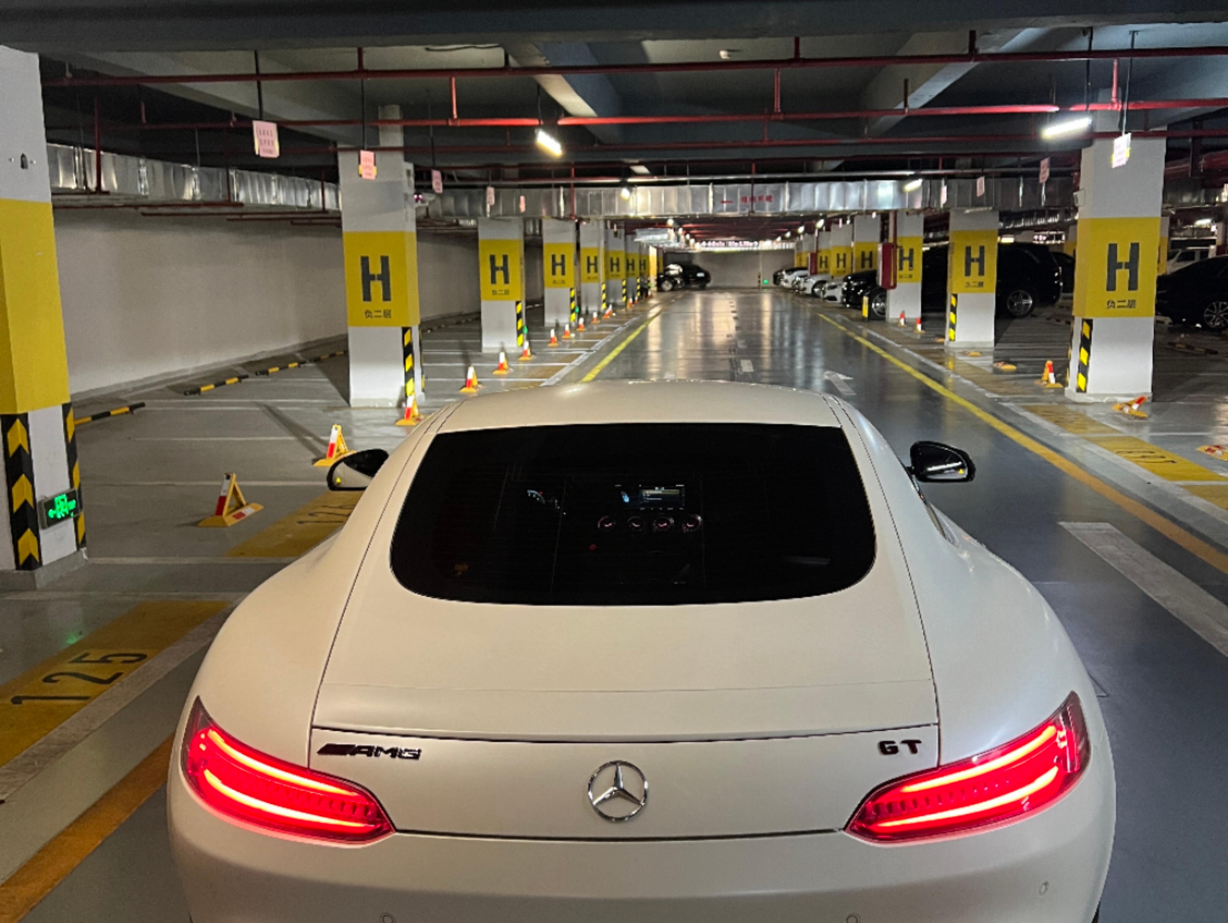 二手奔驰 AMG GT 白色/黑色 2019款