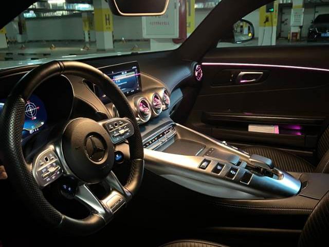 二手奔驰 AMG GT 白色/黑色 2019款