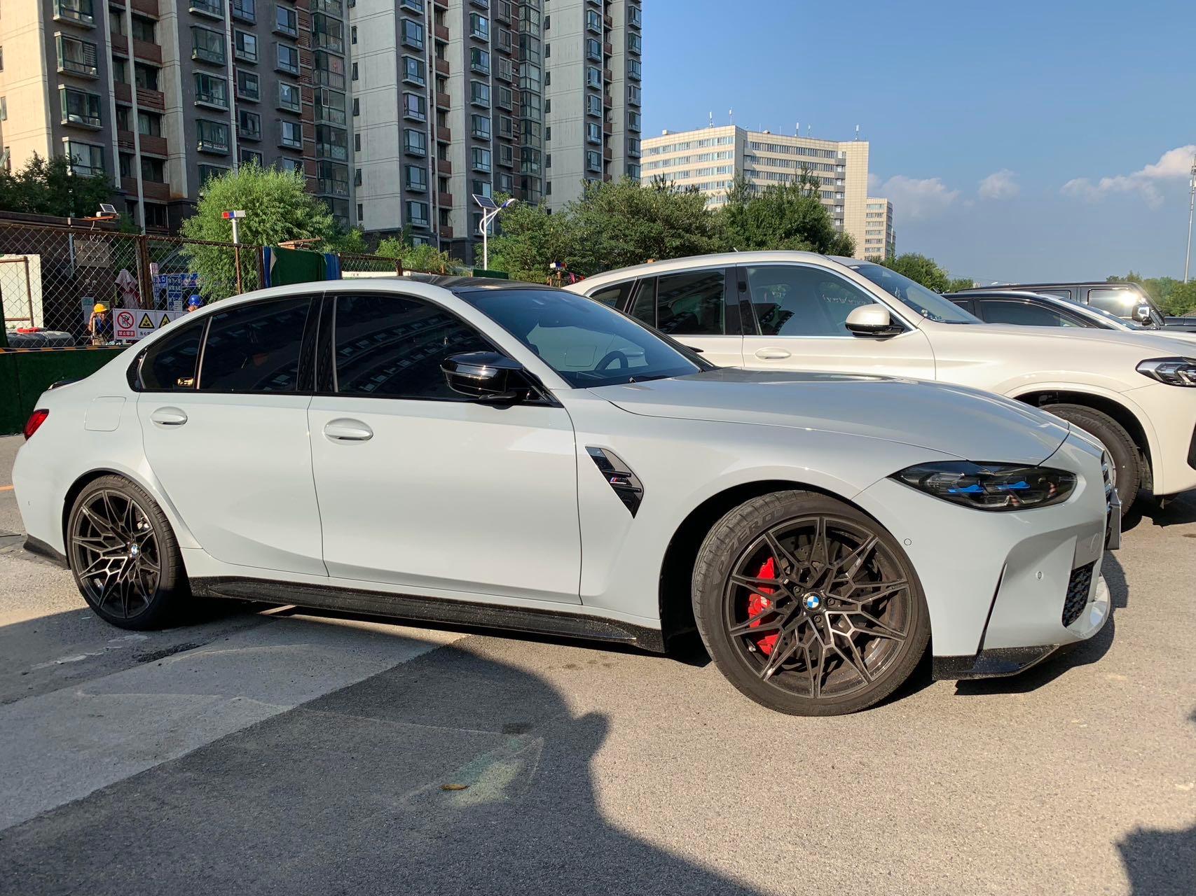 二手宝马 M系 布鲁克林灰/爱马仕橙 23款 M3 xDrove 雷霆版