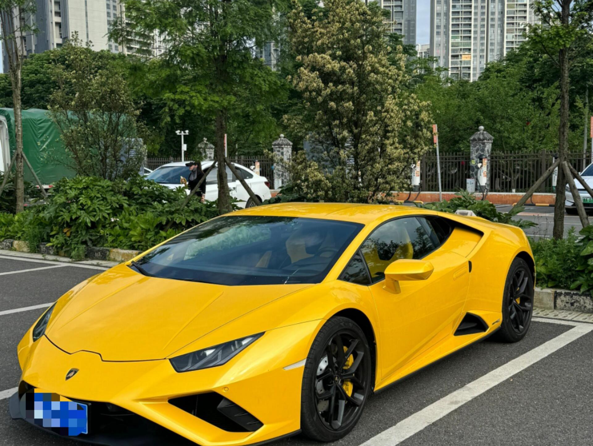 二手兰博基尼 Huracán 黄色/黄色 2020款 Huracán EVO RWD
