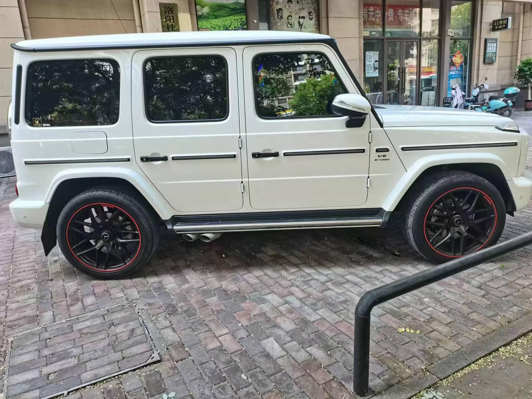 二手奔驰 奔驰G级 白色/黑色 2020款G350
