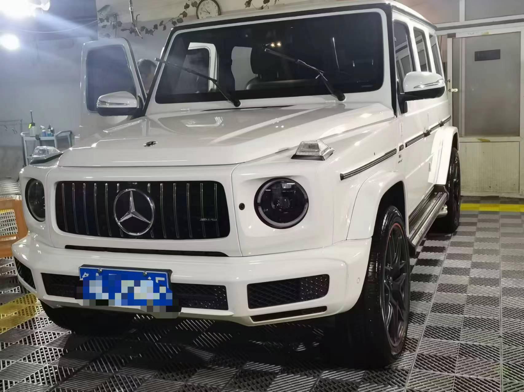 二手奔驰 奔驰G级 白色/黑色 2020款G350