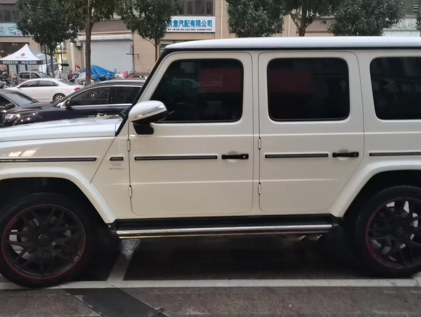 二手奔驰 奔驰G级 白色/黑色 2020款G350