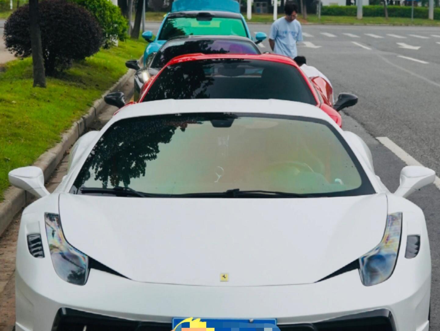 二手法拉利 458 红色/黑色 2011款 4.5L Italia