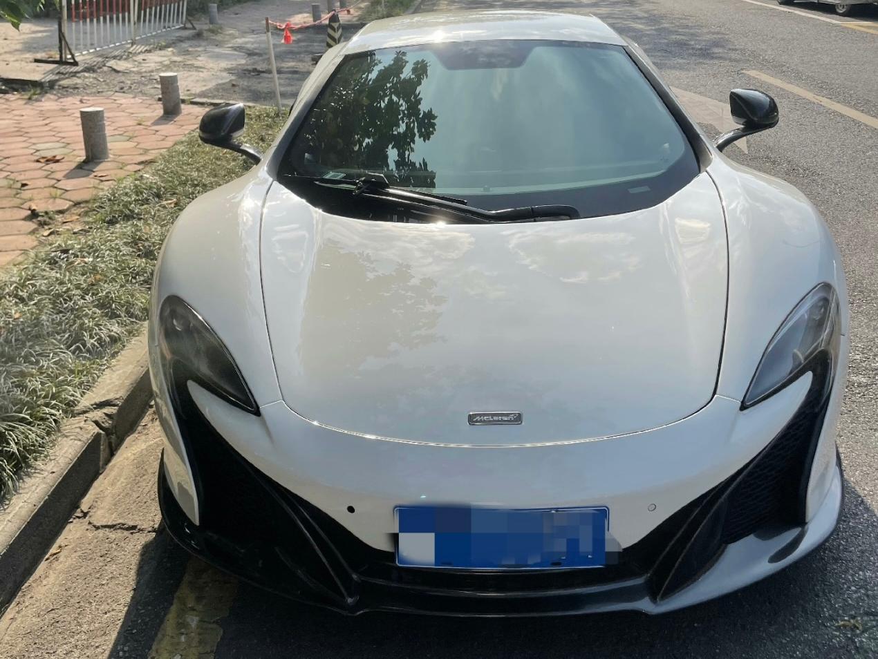 二手迈凯伦 650S 白色/黑色 2014款 3.8T Coupe