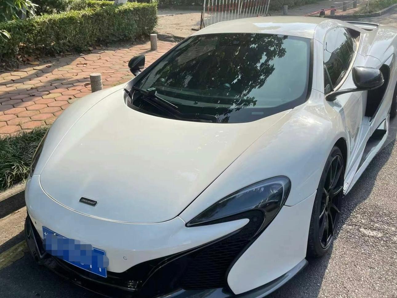 二手迈凯伦 650S 白色/黑色 2014款 3.8T Coupe