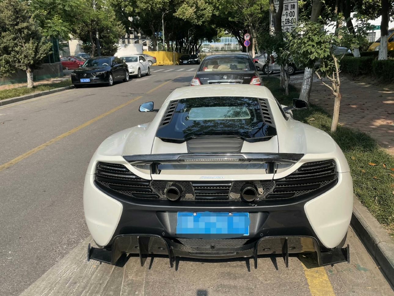 二手迈凯伦 650S 白色/黑色 2014款 3.8T Coupe