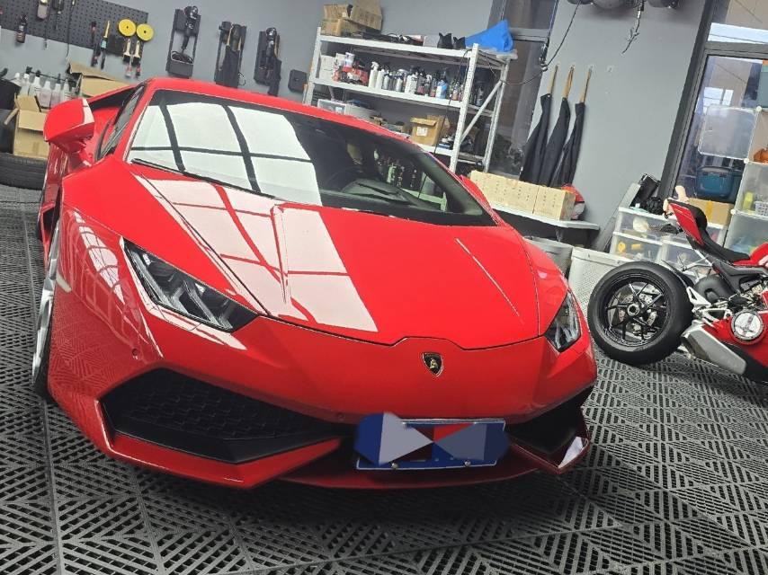 二手兰博基尼 Huracán 红色/黑色 2014款 LP 610-4